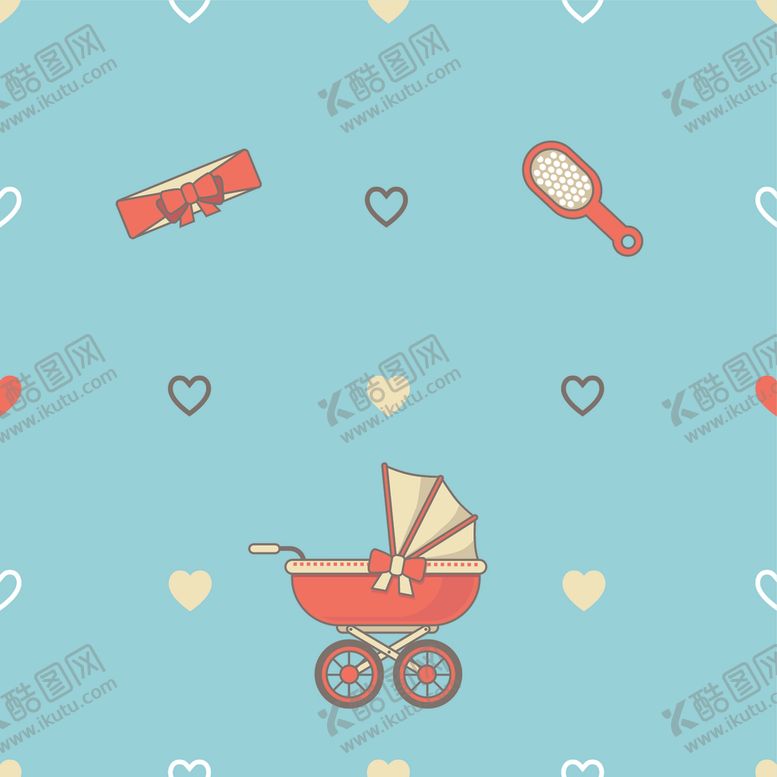 编号：19893410071251357238【酷图网】源文件下载-卡通婴儿用品