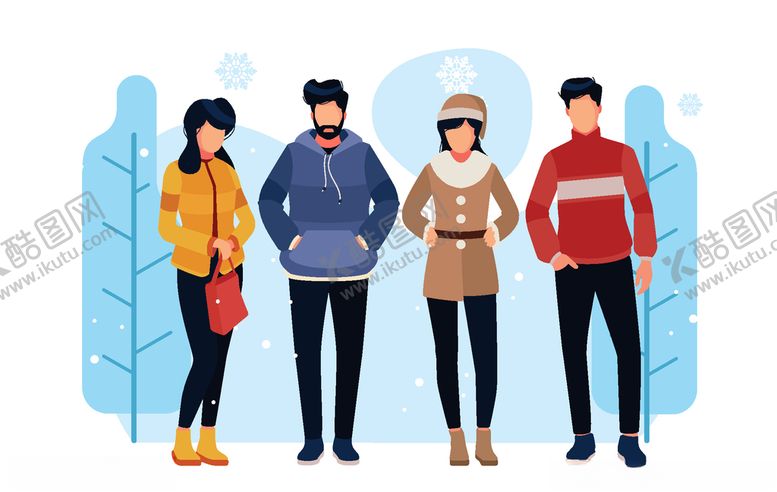 编号：76768709160300356735【酷图网】源文件下载-冬天服饰