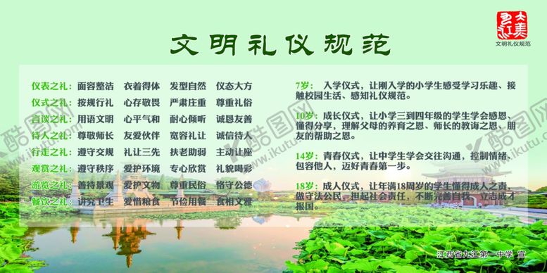 编号：62431101141413511708【酷图网】源文件下载-文明规范宣传栏