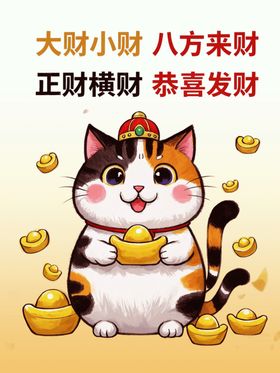 发财猫素材