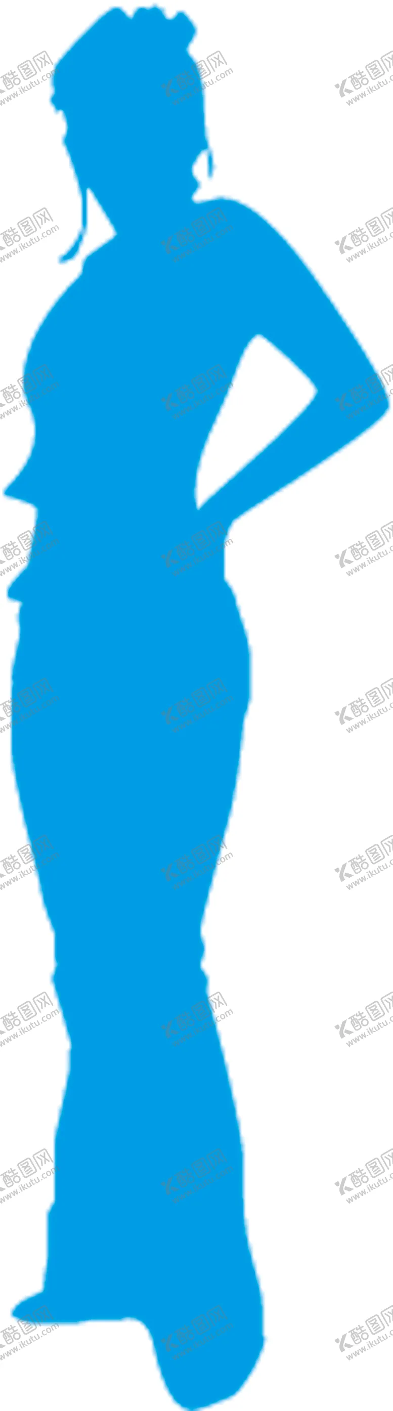 编号：39006306231831432745【酷图网】源文件下载-时尚美女剪影