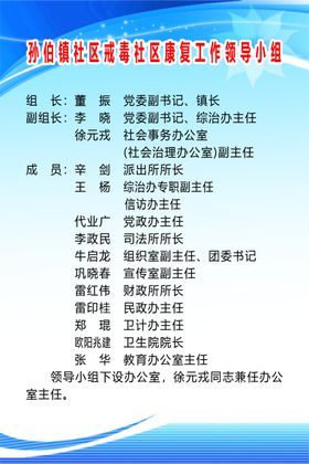 康复工作谈话制度社区康