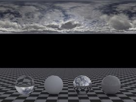 C4D天空贴图HDR贴图