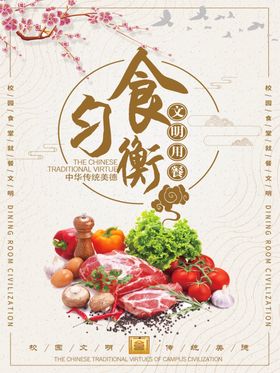 食堂文化 营养均衡