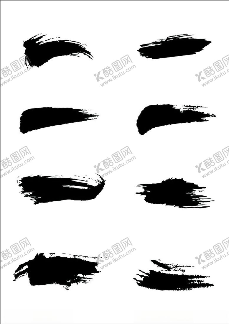 编号：27903702192153166633【酷图网】源文件下载-中国风复古毛笔笔刷