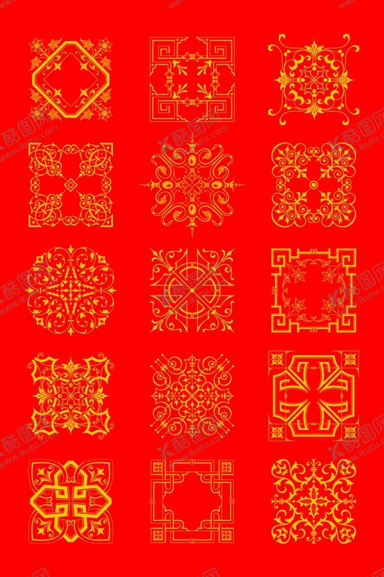 编号：19630409201746175714【酷图网】源文件下载-中国风花纹