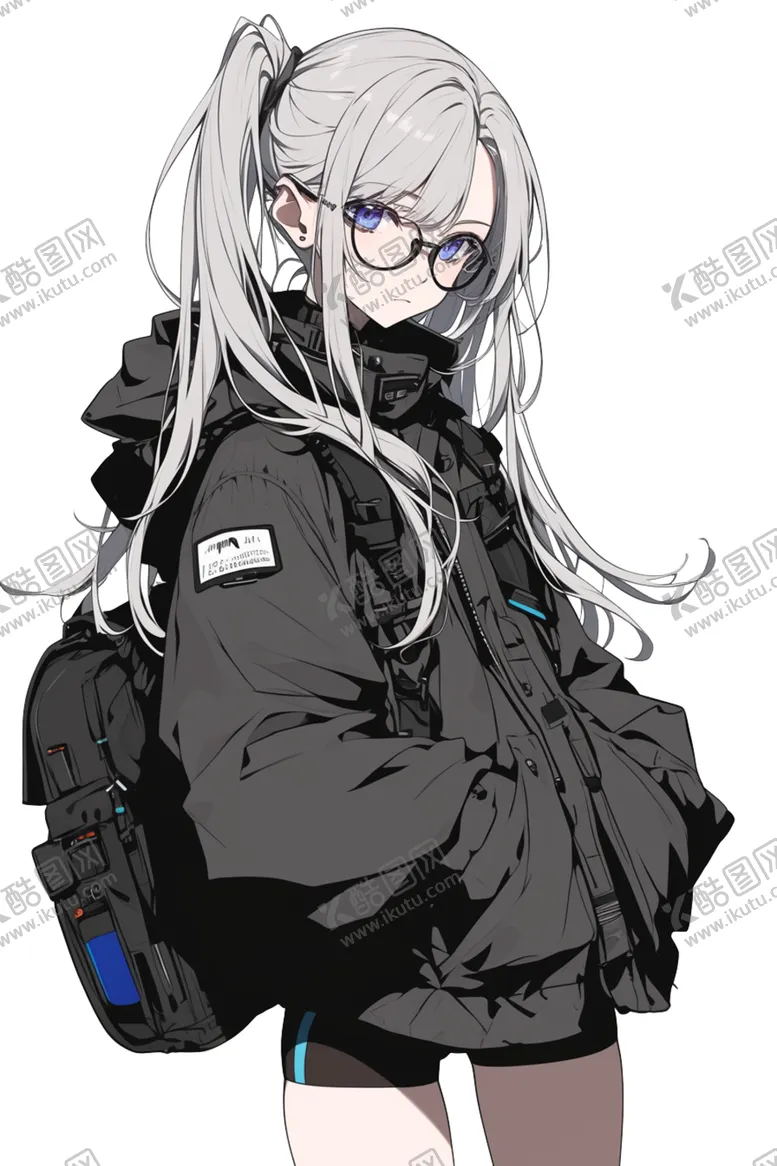 编号：84368902192308469290【酷图网】源文件下载-学生女卡通