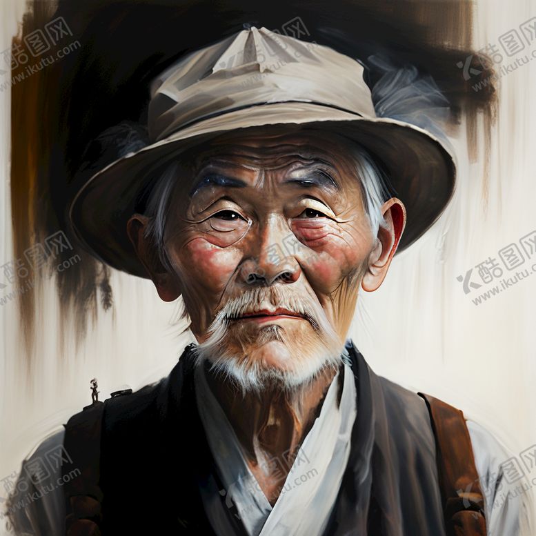 编号：25901310110831534085【酷图网】源文件下载-人物肖像油画