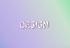 渐变kv海报背景设计