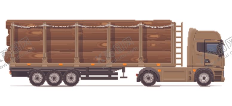 编号：24103209150429572142【酷图网】源文件下载-卡通货车