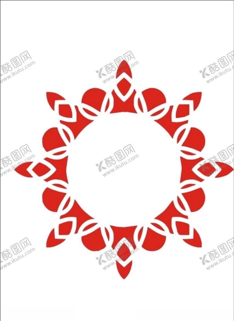 编号：23099607012313423861【酷图网】源文件下载-窗花花朵朵花纹花