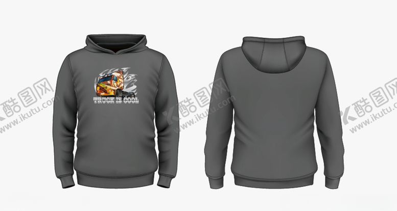 编号：92733710141358388026【酷图网】源文件下载-卡车文化衫