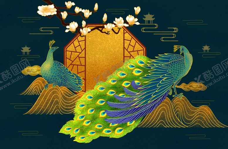 编号：46728506151647255939【酷图网】源文件下载-国潮海报设计图片