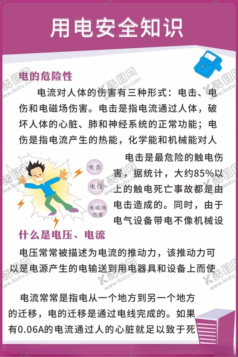 编号：52296403011113281312【酷图网】源文件下载-用电安全知识