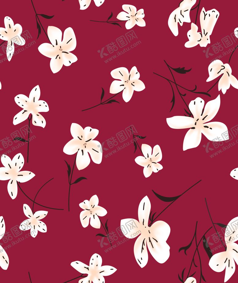 编号：76199909220053261631【酷图网】源文件下载-手绘小花朵