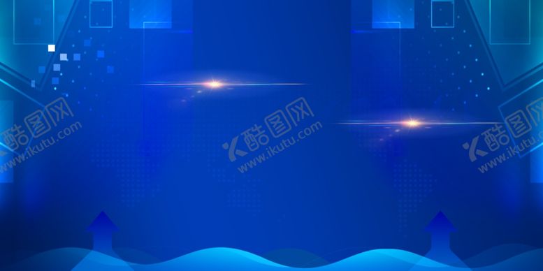 编号：78288805070830262312【酷图网】源文件下载-蓝色科技展板