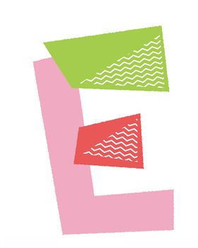 英文字母双色