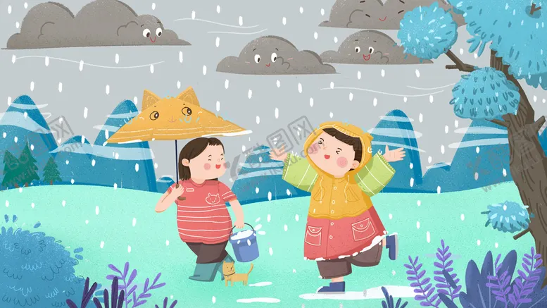 编号：61095309170026242136【酷图网】源文件下载-卡通儿童插画