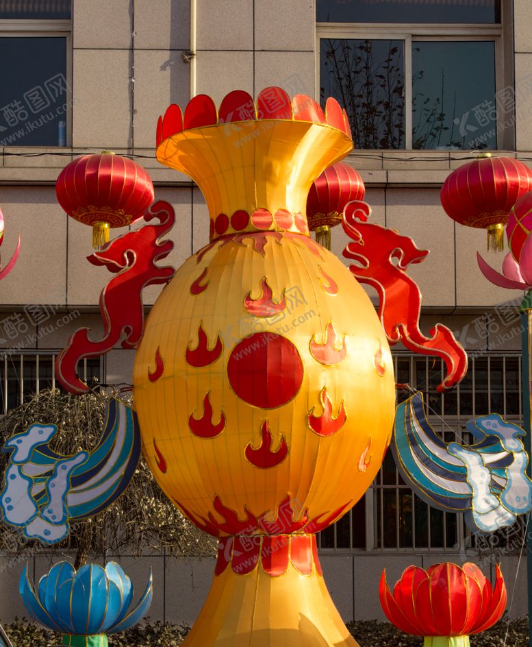 编号：68402811011600586004【酷图网】源文件下载-花瓶花灯