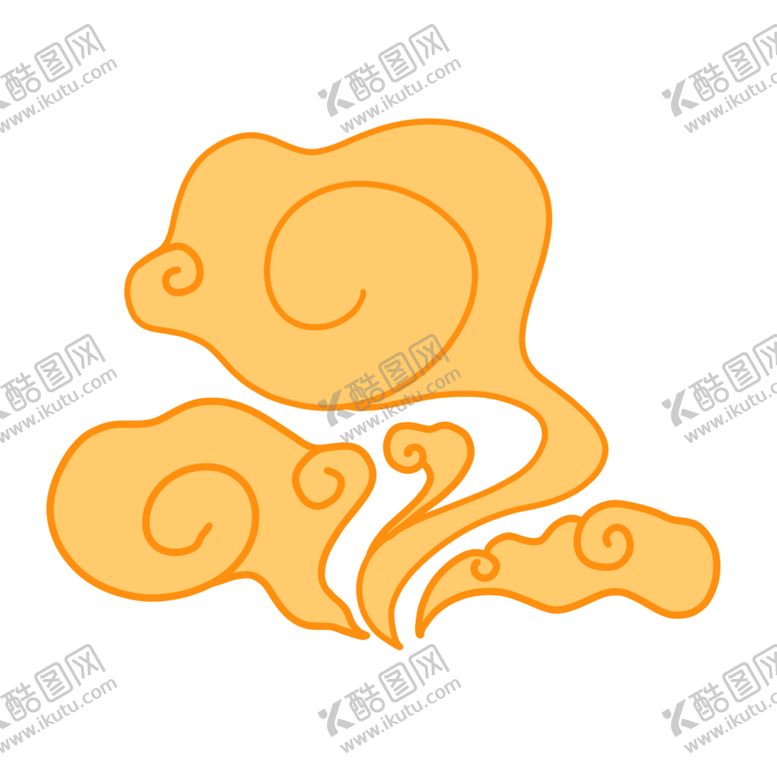 编号：70433204280849168068【酷图网】源文件下载-金色祥云