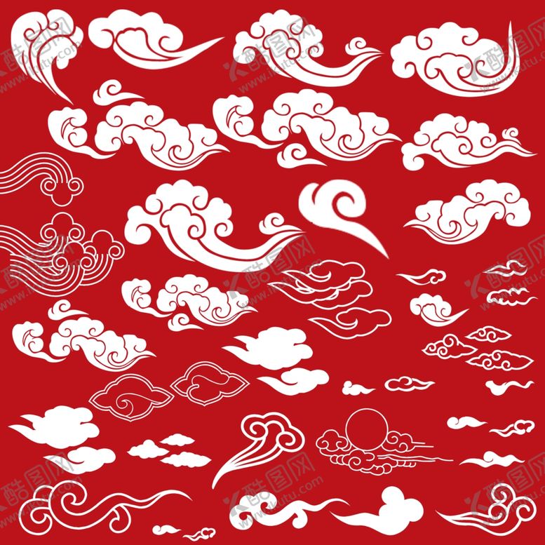 编号：62235510101033141259【酷图网】源文件下载-祥云