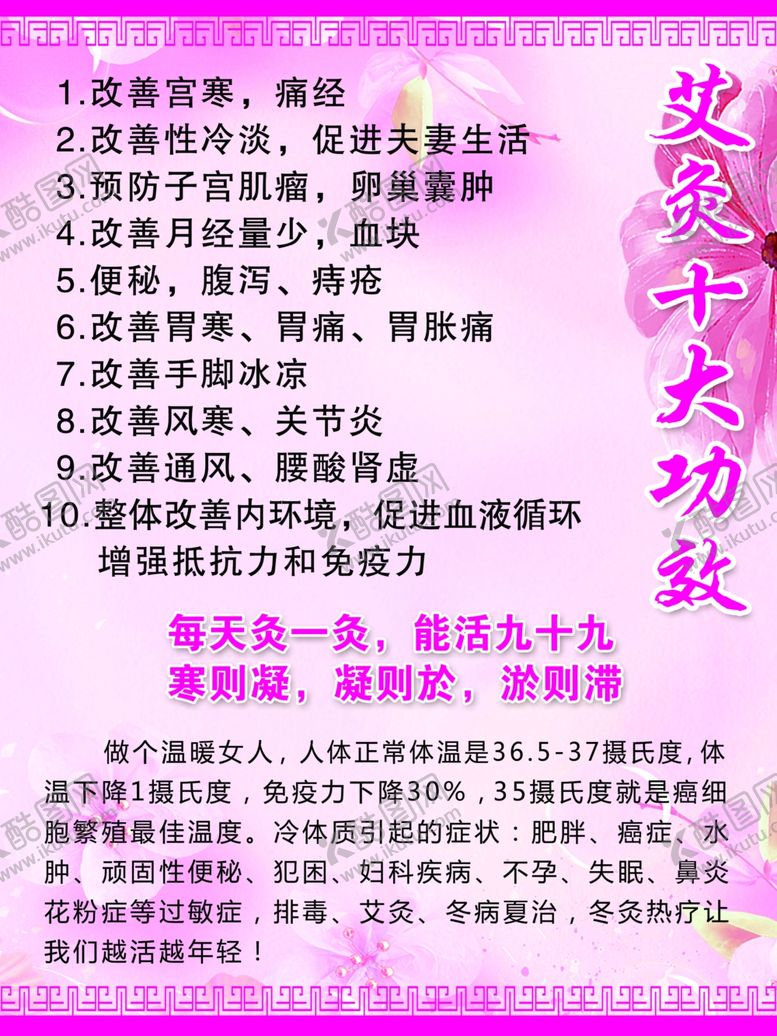 编号：15502909160045466515【酷图网】源文件下载-艾灸海报
