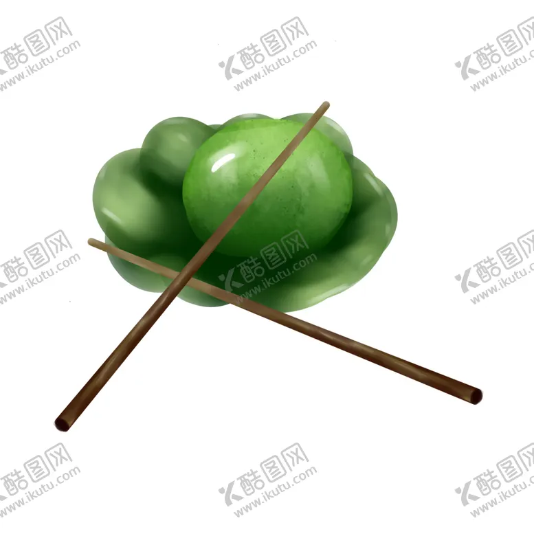 编号：13791906282213394954【酷图网】源文件下载-清明青团素材