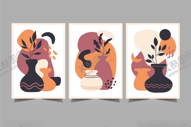 编号：45639609260802221308【酷图网】源文件下载-抽象装饰画