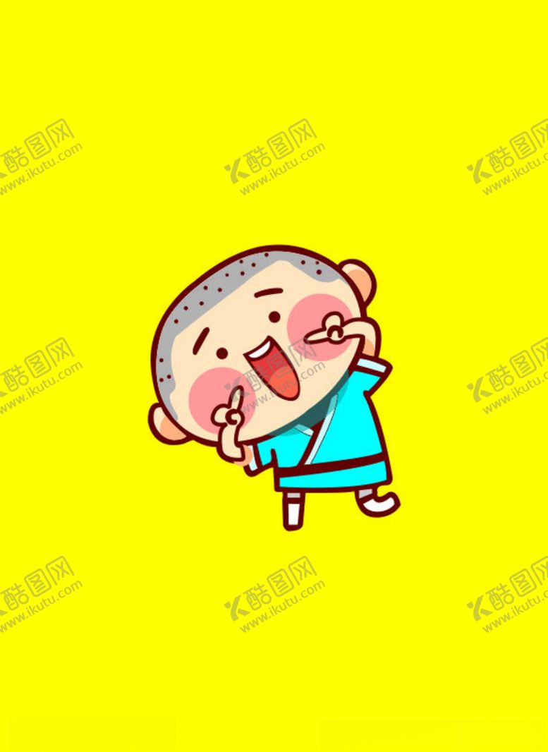 编号：67241907121303188924【酷图网】源文件下载-可爱的小和尚