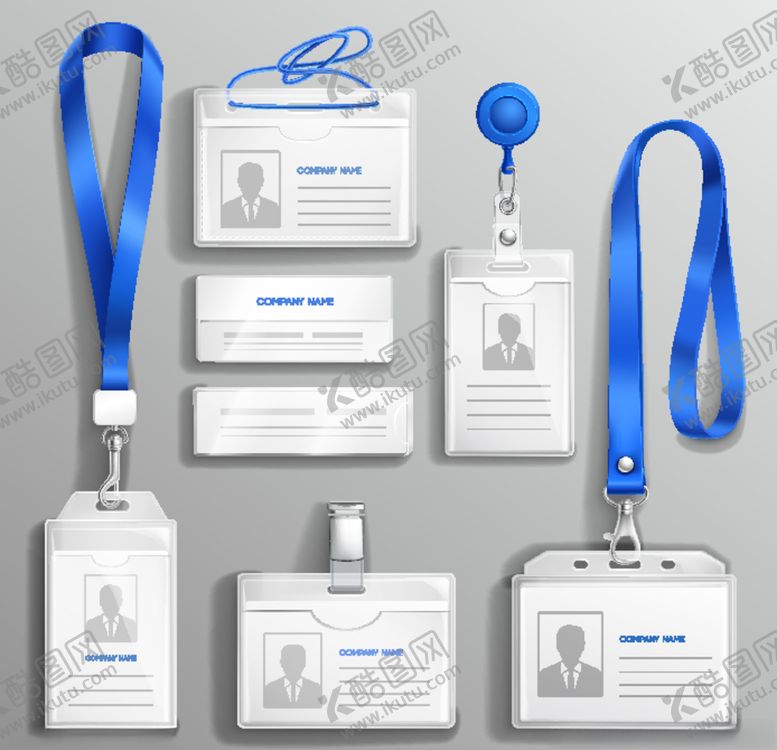 编号：88021510011701379847【酷图网】源文件下载-工作证模板