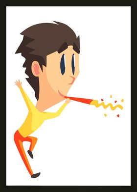 手绘男人男孩卡通动画动画卡通