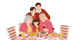 一家人