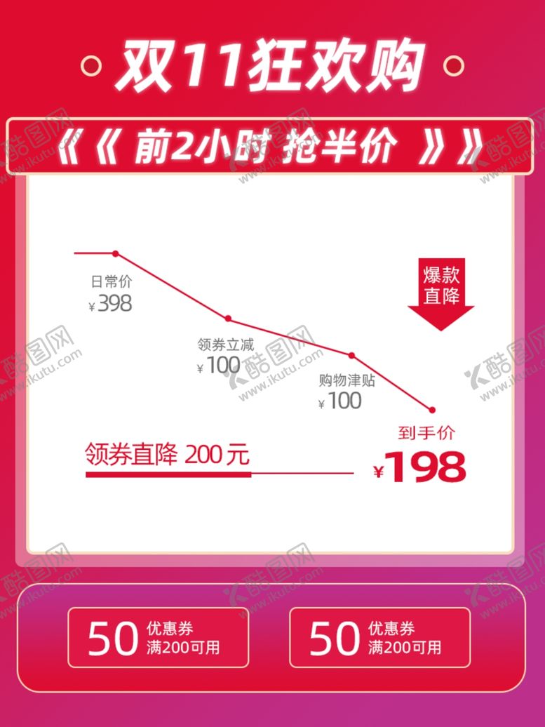 编号：60534205030510235273【酷图网】源文件下载-双十一淘宝主图