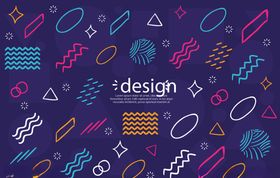 孟菲斯风格设计元素