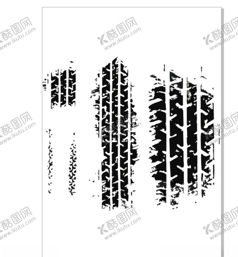 编号：10033210051917513926【酷图网】源文件下载-轮胎印