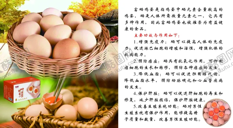 编号：56628312110607172750【酷图网】源文件下载-富硒鸡蛋