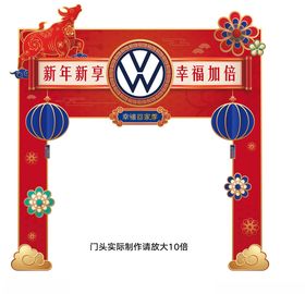 新年门头