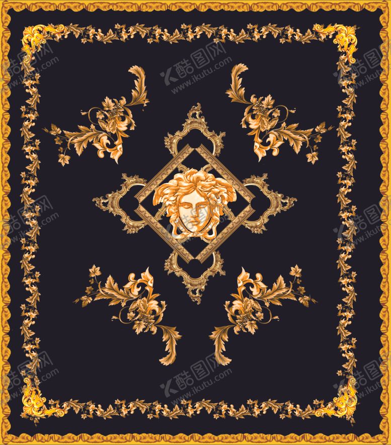 编号：56333709230936551489【酷图网】源文件下载-范思哲方巾方巾大牌印花