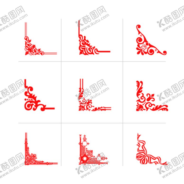 编号：37096510090846397823【酷图网】源文件下载-花边