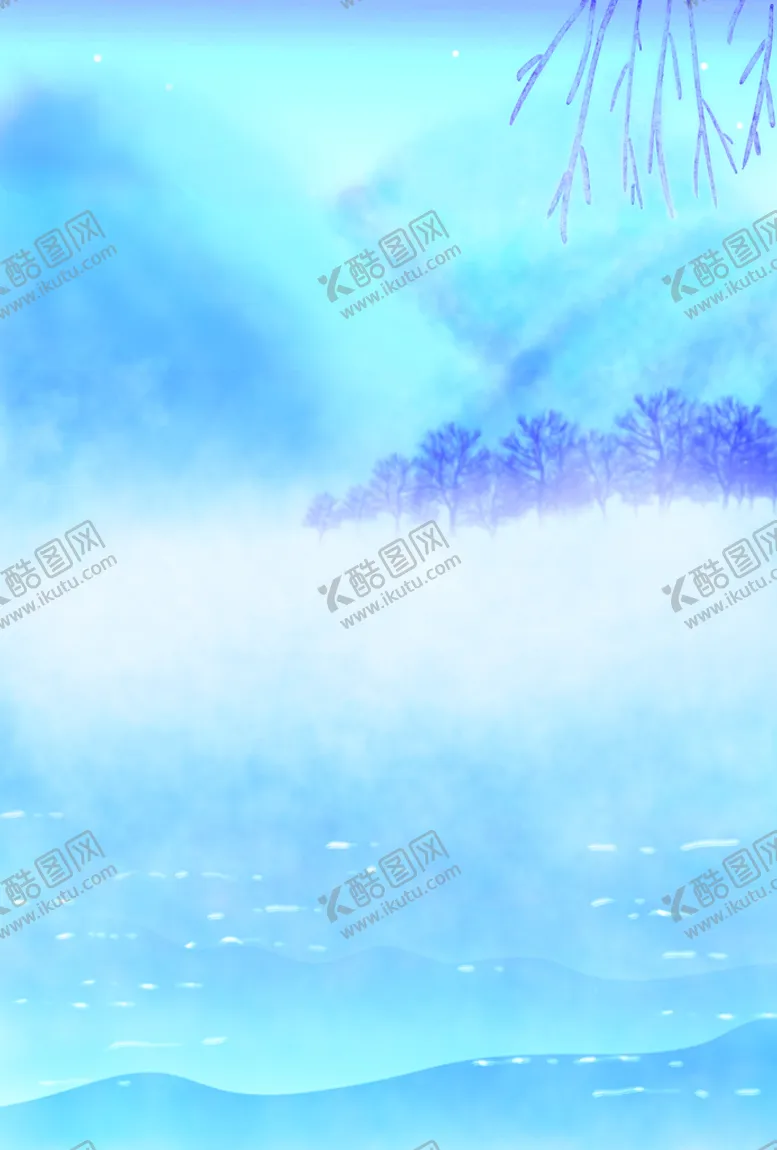 编号：09835110061456468341【酷图网】源文件下载-冬天海报背景