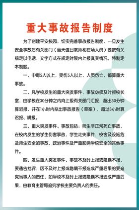 制度牌设计学校安全