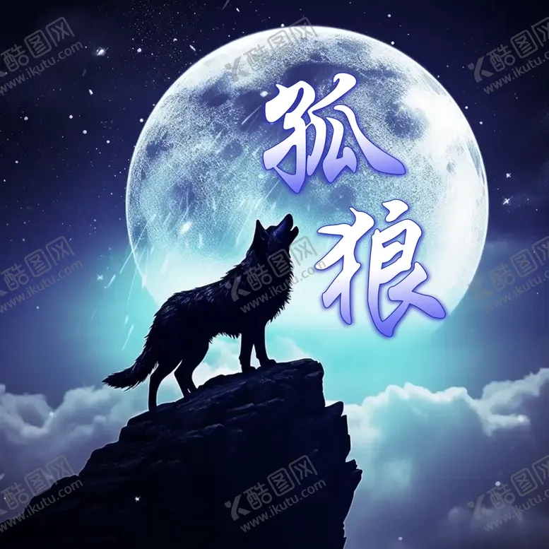 编号：84611107012130201978【酷图网】源文件下载-孤狼