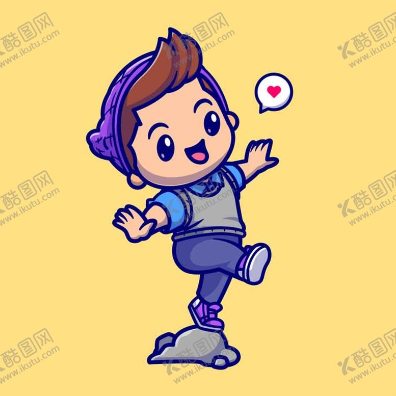 编号：77055701191257402567【酷图网】源文件下载-卡通男孩