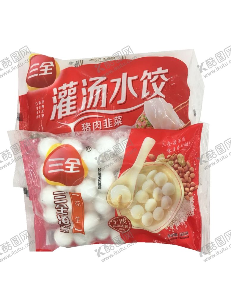 编号：52110005132054261630【酷图网】源文件下载-三全汤圆水饺500g
