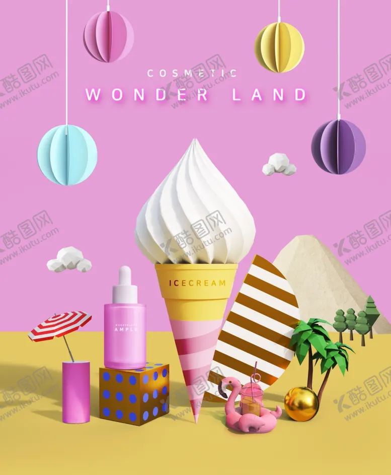 编号：86030209101051567305【酷图网】源文件下载-创意立体海报