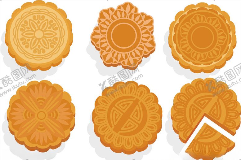 编号：34648410300750542177【酷图网】源文件下载-月饼