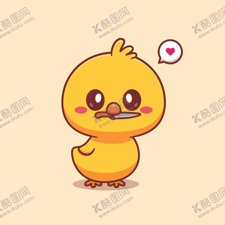 编号：92564502041705384056【酷图网】源文件下载-可爱卡通小鸡