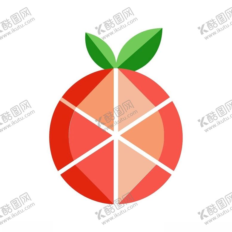 编号：30428202251555115052【酷图网】源文件下载-极简风格的葡萄柚标志