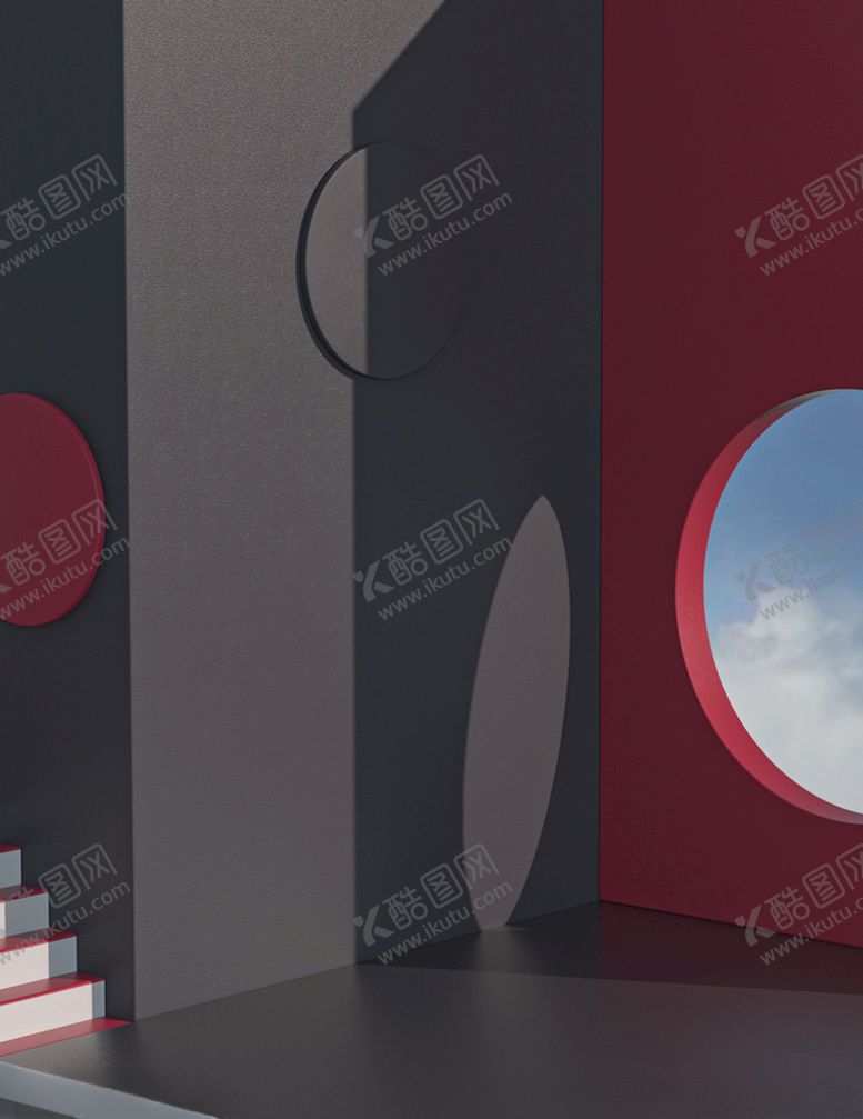 编号：87376205161001195464【酷图网】源文件下载-电商c4d立体黑色质感简约主图