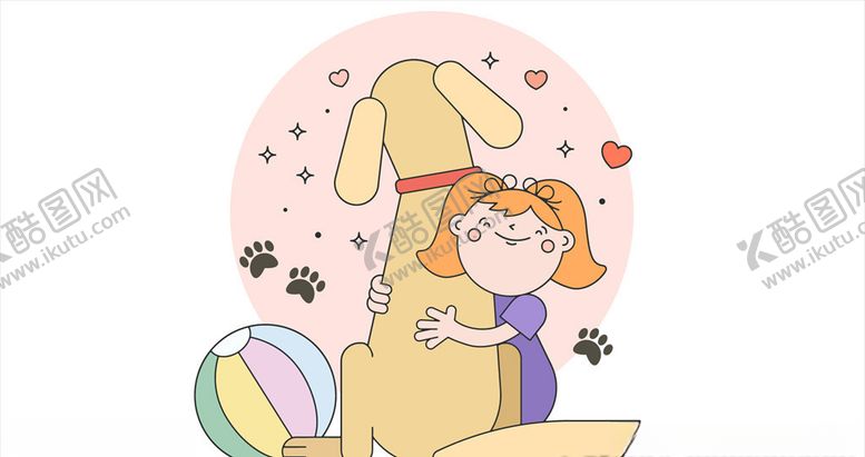 编号：86712409281013131218【酷图网】源文件下载-手绘卡通动物